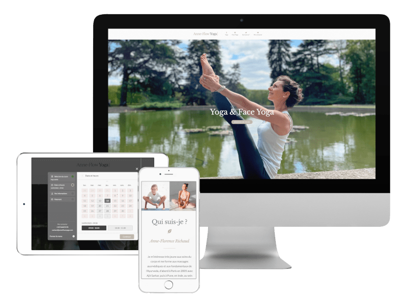 Sukellos - Création de site internet - Anne-Flow Yoga